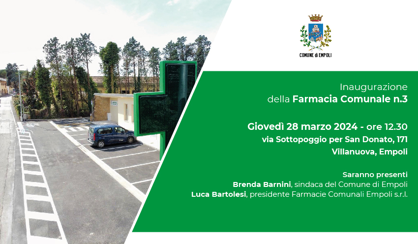 Inaugurazione della Farmacia Comunale 3